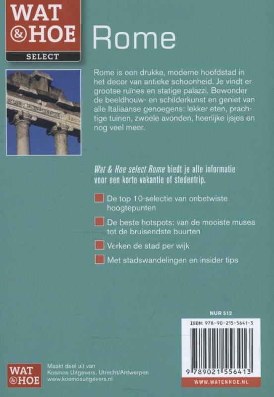Achterkant van Rome