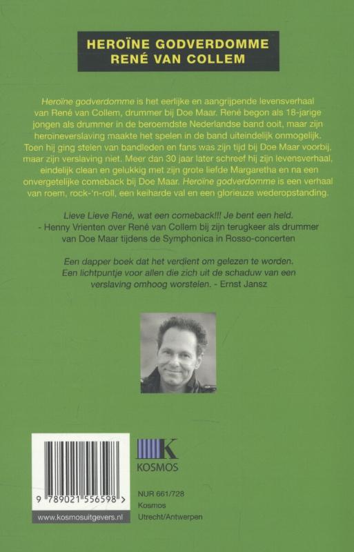 Achterkant van Heroine godverdomme