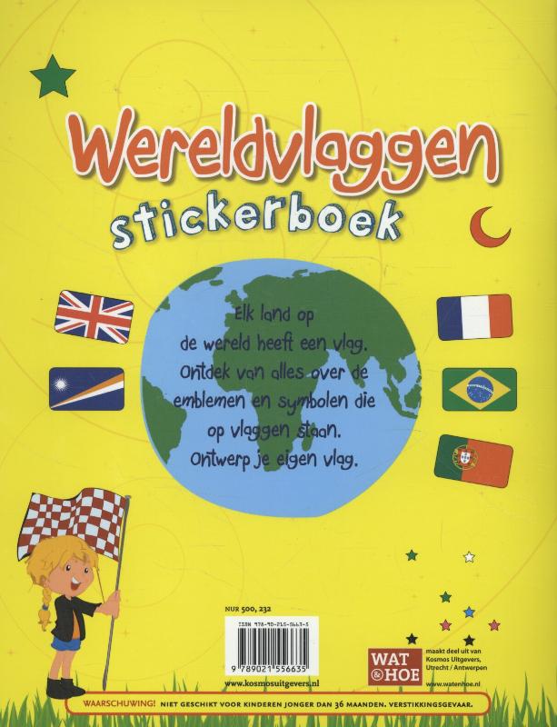 Achterkant van Stickerboek