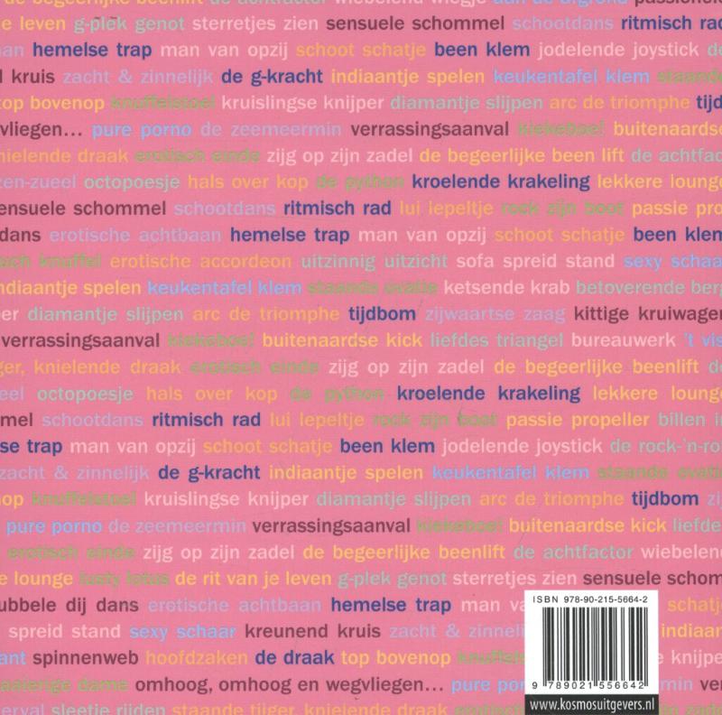 Achterkant van De cosmo Kama Sutra