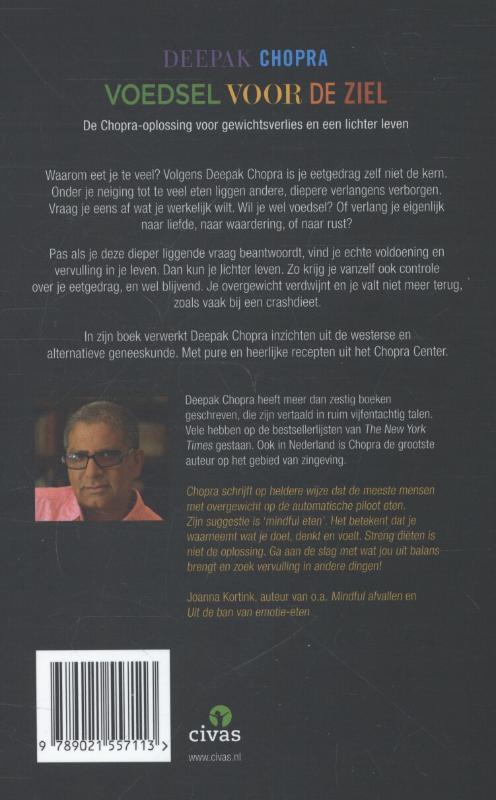 Achterkant van Voedsel voor de ziel