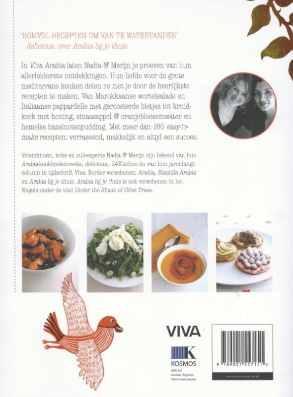 Achterkant van Viva Arabia!