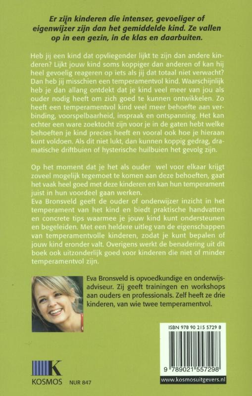 Achterkant van Temperamentvolle kinderen