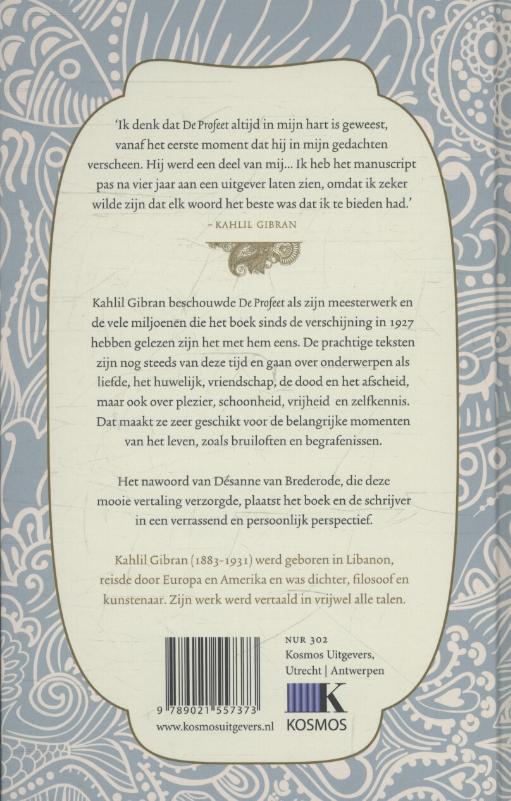 Achterkant van De profeet