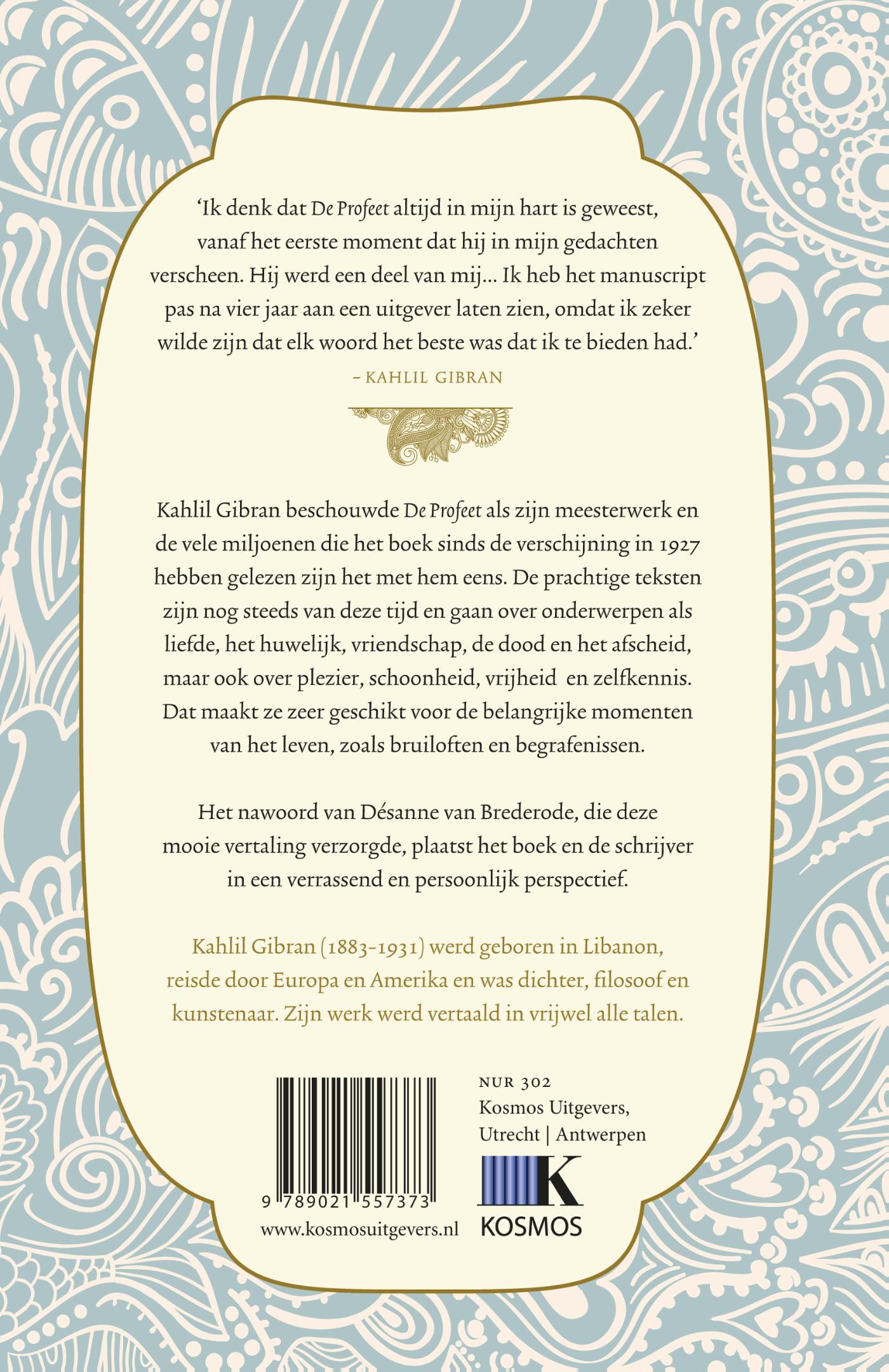 Achterkant van De profeet