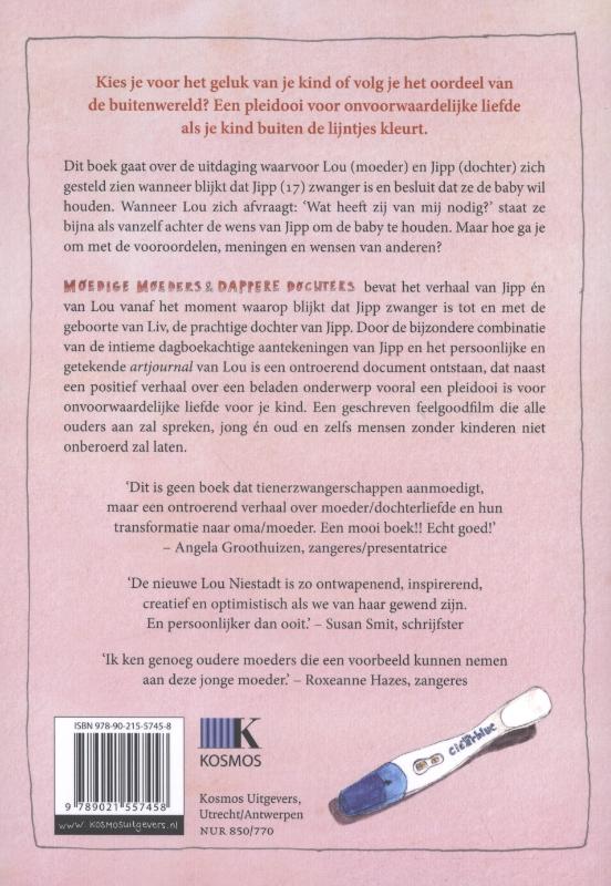 Achterkant van Moedige moeders & dappere dochters