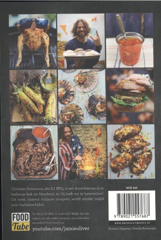 Achterkant van Het BBQ boek