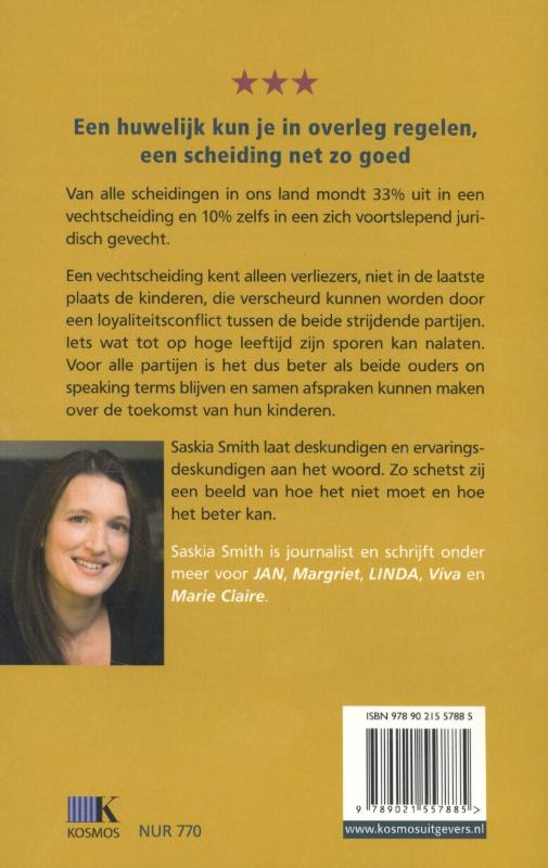 Achterkant van Bewust scheiden