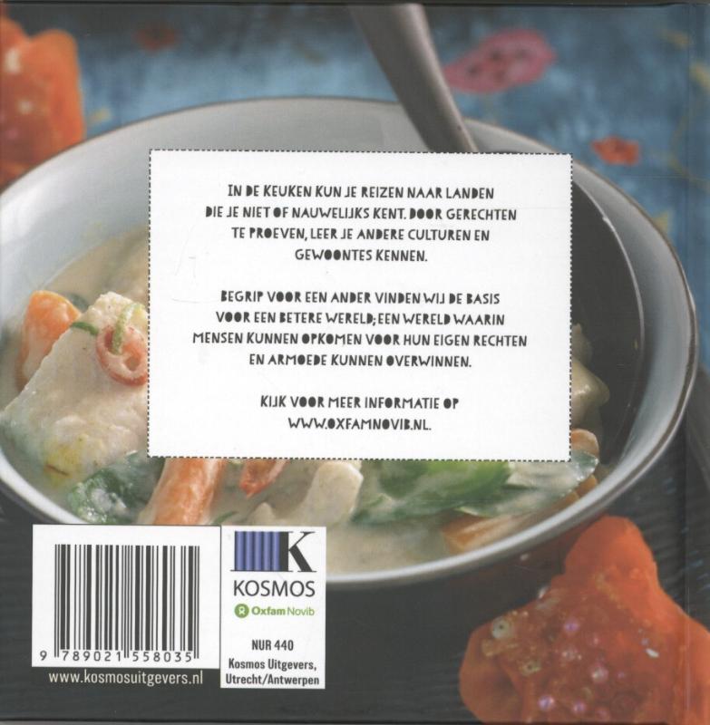 Achterkant van Culinaire wereldreis in 25 recepten