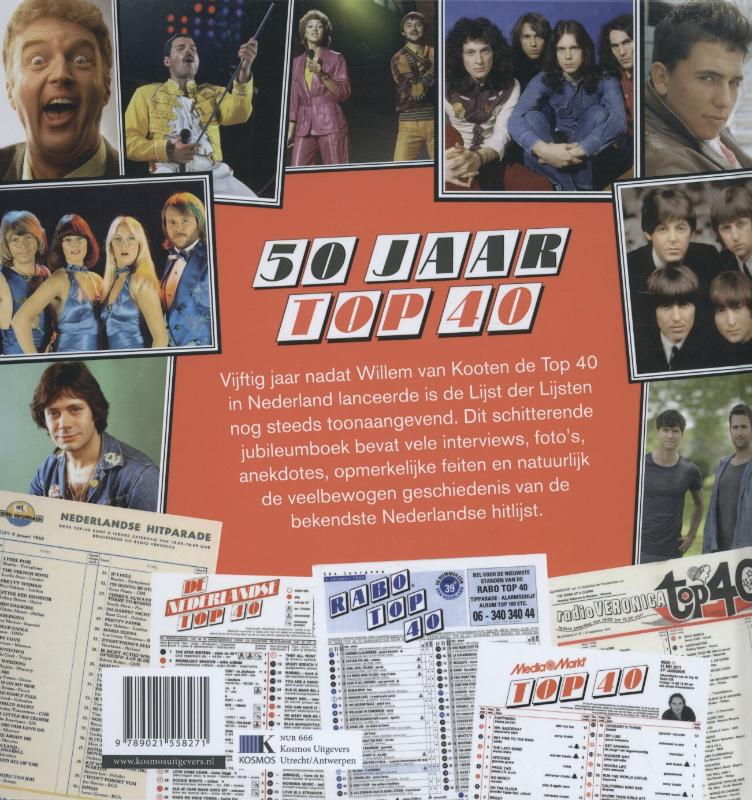 Achterkant van 50 jaar Top 40