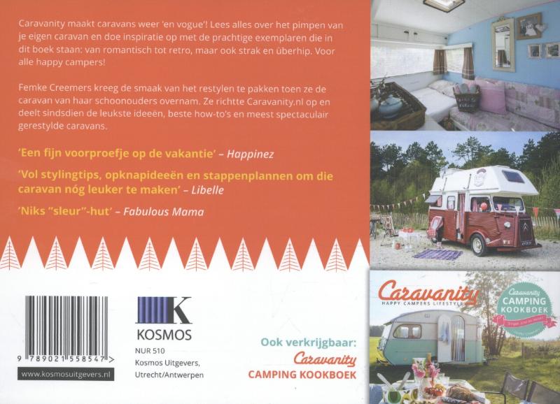 Achterkant van Caravanity
