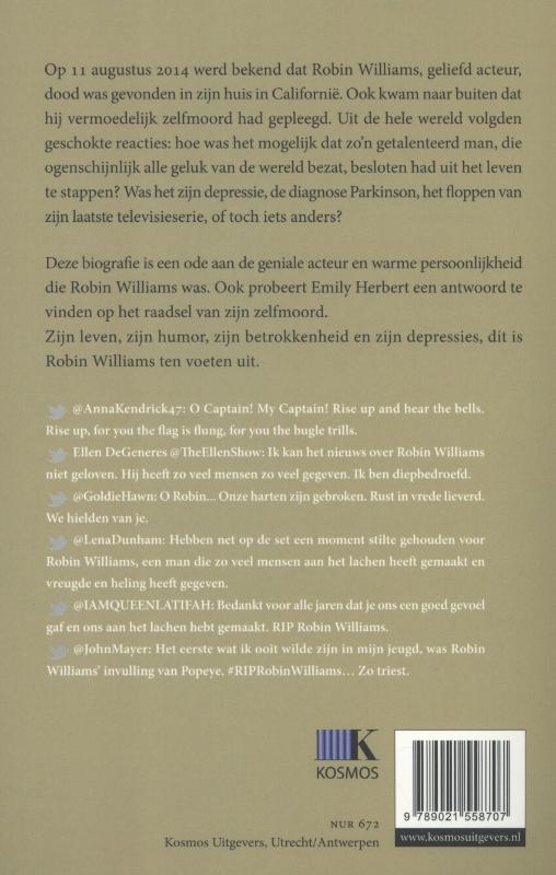 Achterkant van Robin Williams