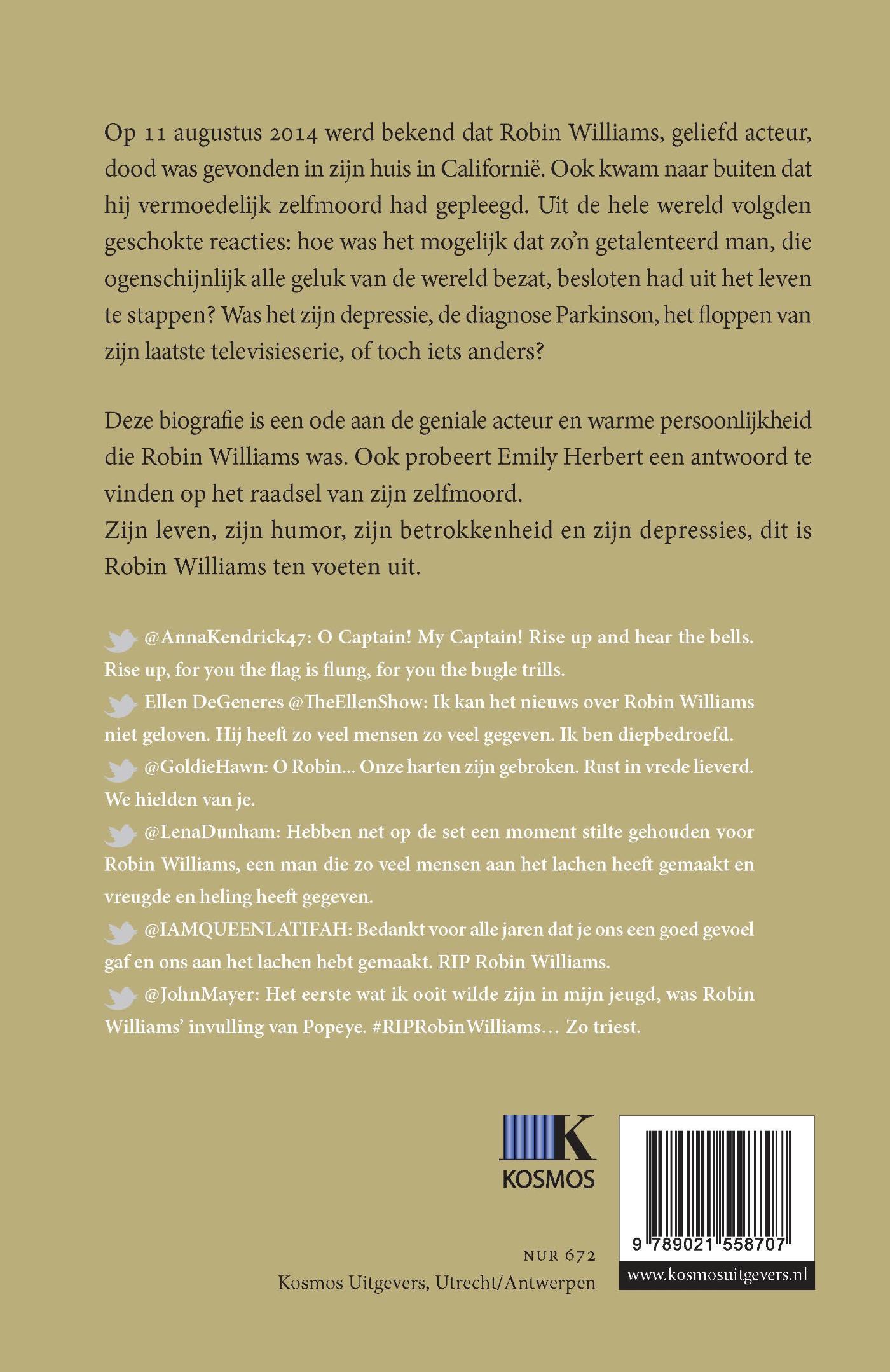Achterkant van Robin Williams