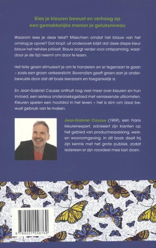 Achterkant van De verbazingwekkende invloed van kleuren