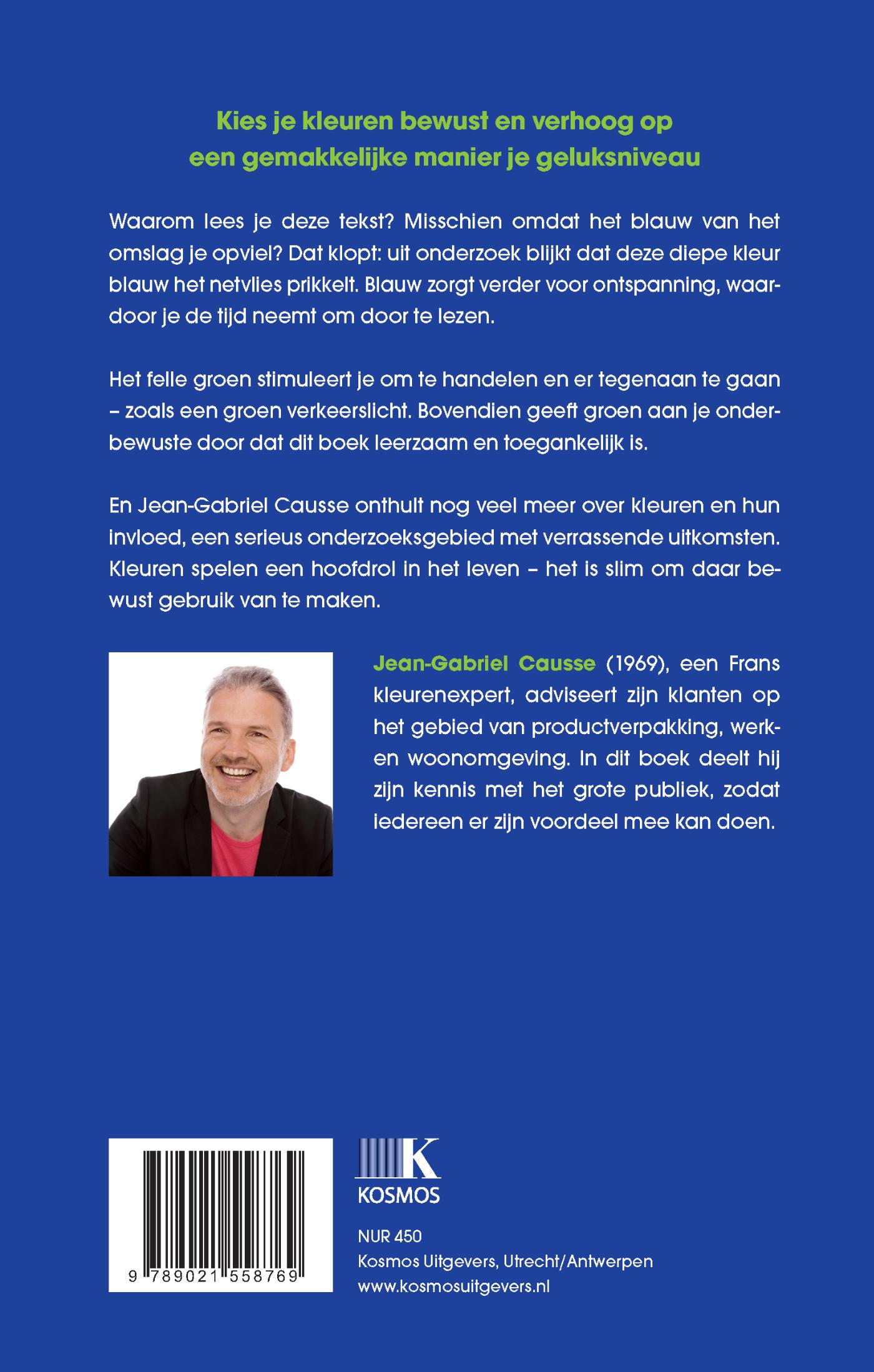 Achterkant van De verbazingwekkende invloed van kleuren