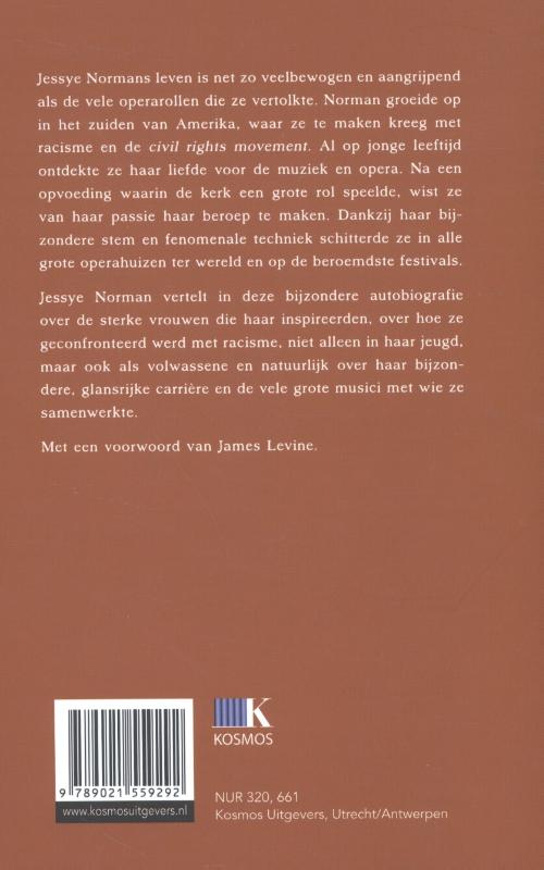 Achterkant van De muziek van mijn leven