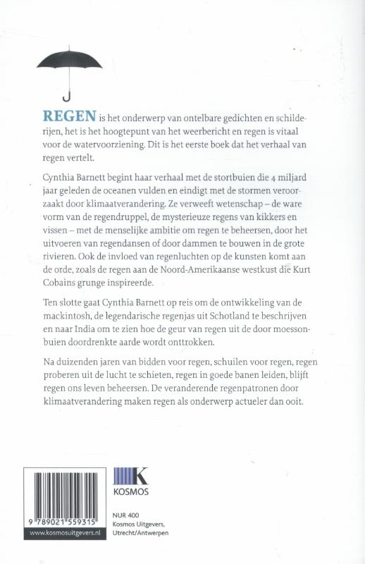 Achterkant van Regen