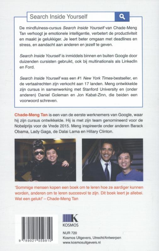 Achterkant van Search inside yourself