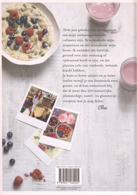 Achterkant van Deliciously Ella