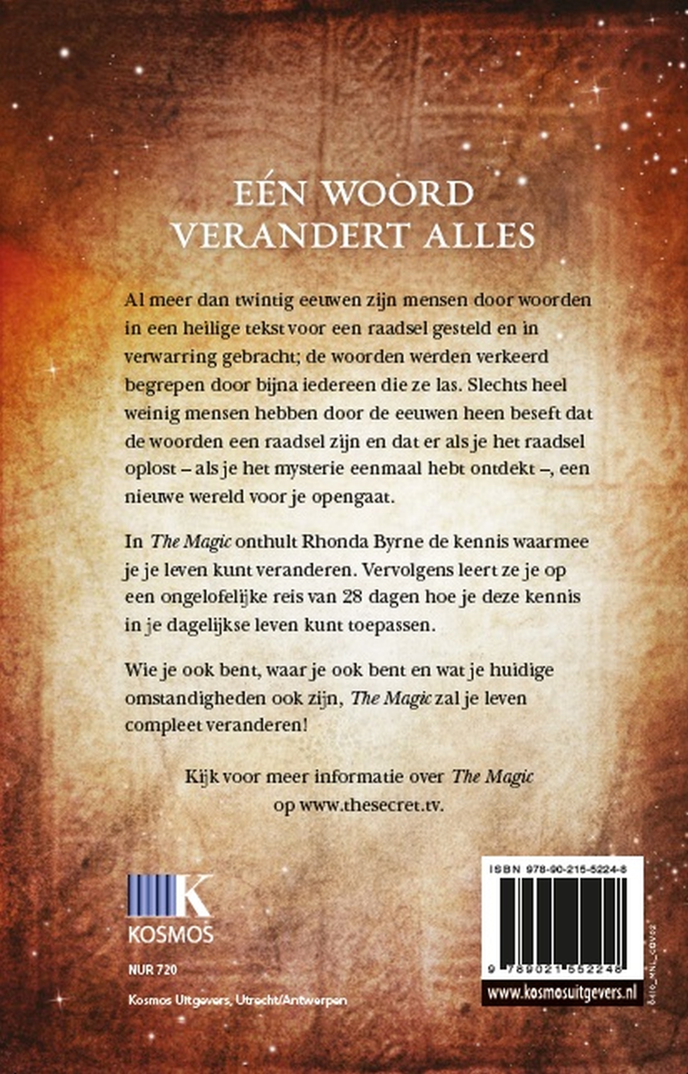 Achterkant van The Magic