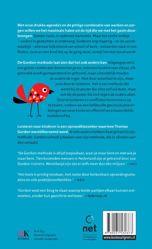 Achterkant van Luisteren naar kinderen