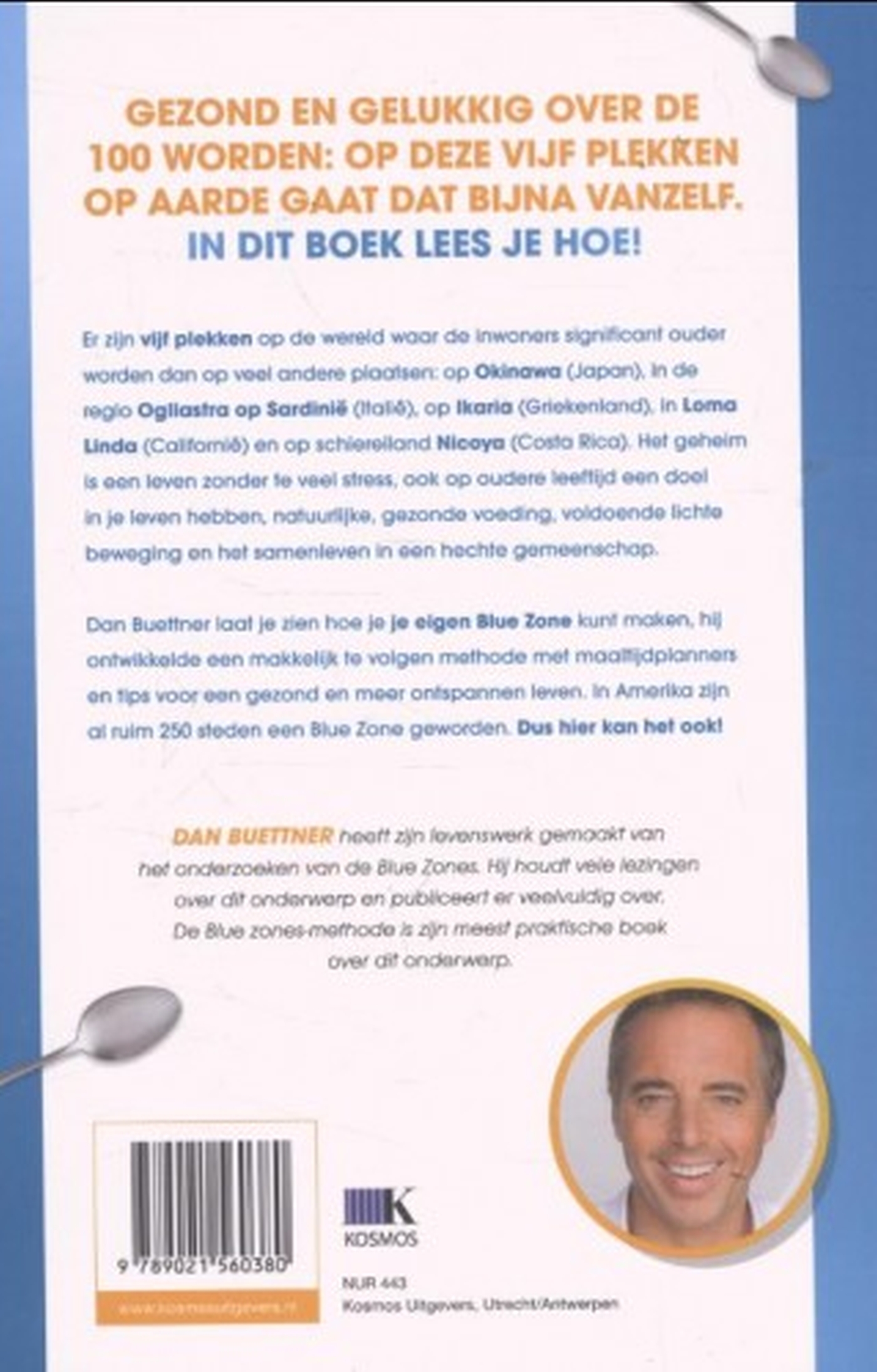 Achterkant van De blue zones-methode