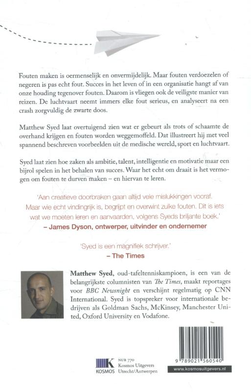 Achterkant van Black Box - denken