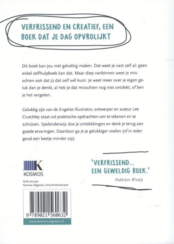 Achterkant van Gelukkig zijn