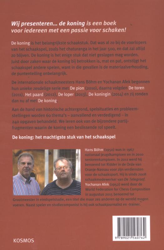 Achterkant van De koning