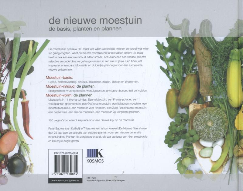 Achterkant van De nieuwe moestuin