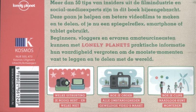 Achterkant van De beste videotips van Lonely Planet