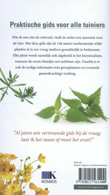 Achterkant van Onkruiden herkennen