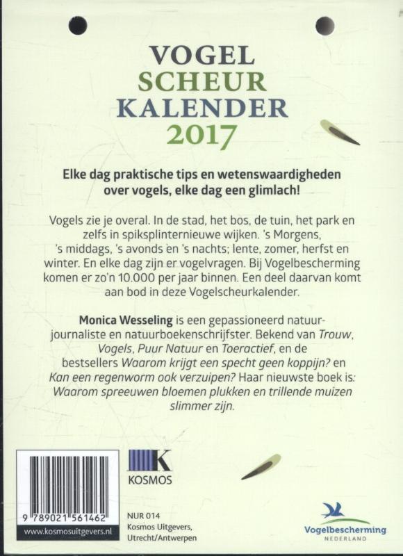 Achterkant van 2017