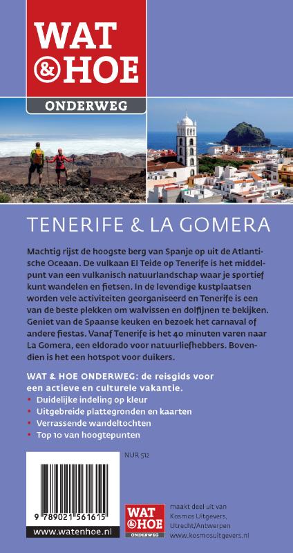 Achterkant van Tenerife & La Gomera