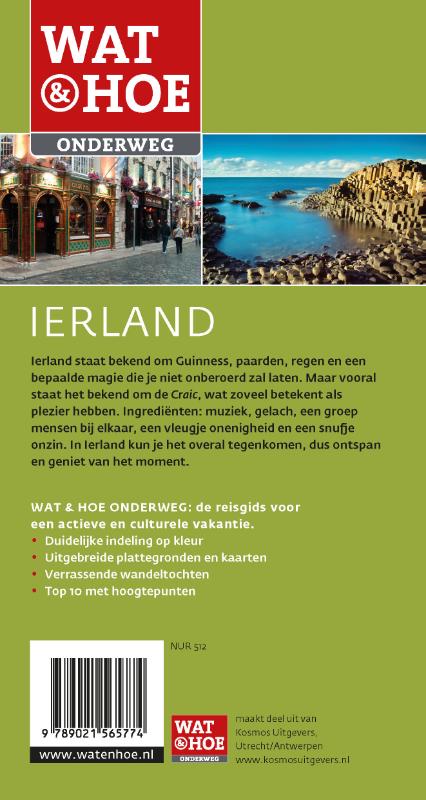 Achterkant van Ierland