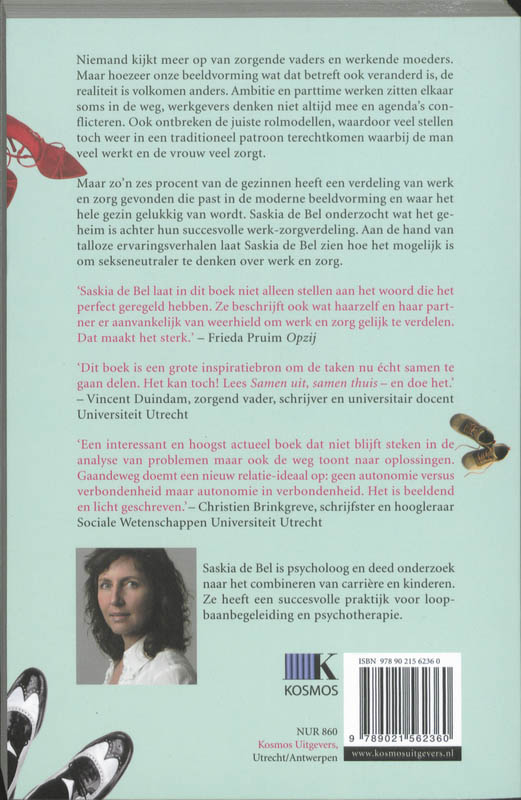 Achterkant van Samen uit, samen thuis