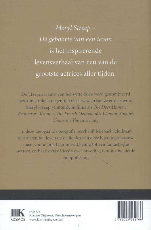 Achterkant van Meryl Streep