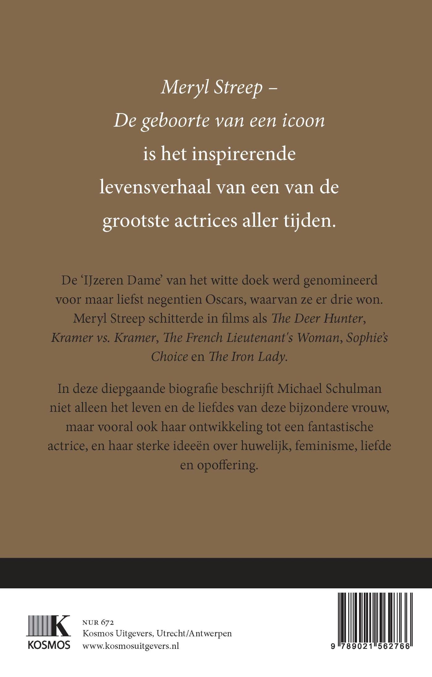 Achterkant van Meryl Streep