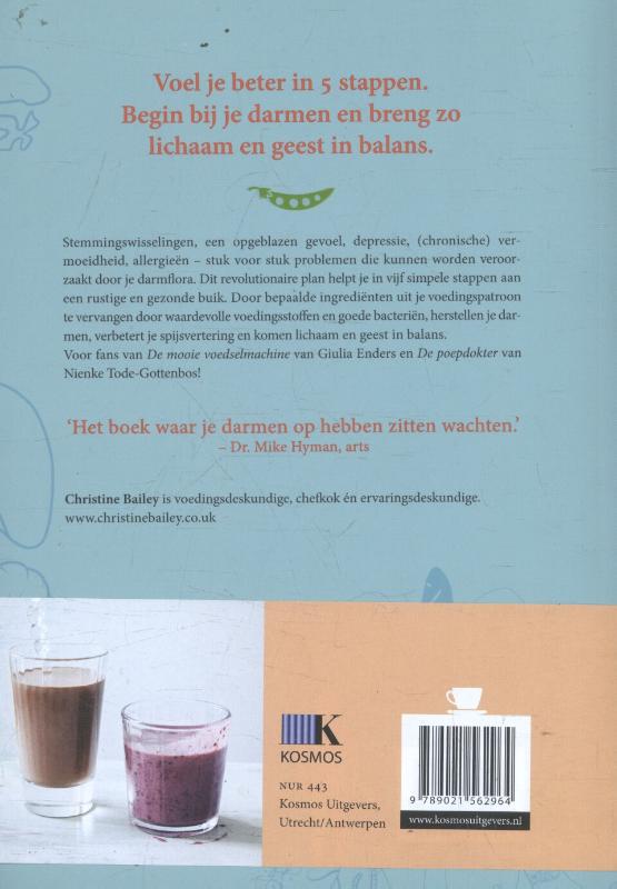 Achterkant van Het gezonde darmen kookboek