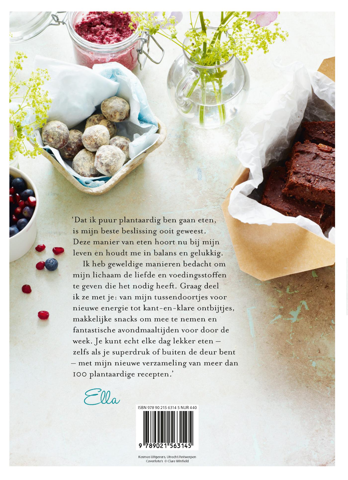 Achterkant van Elke Dag Deliciously Ella