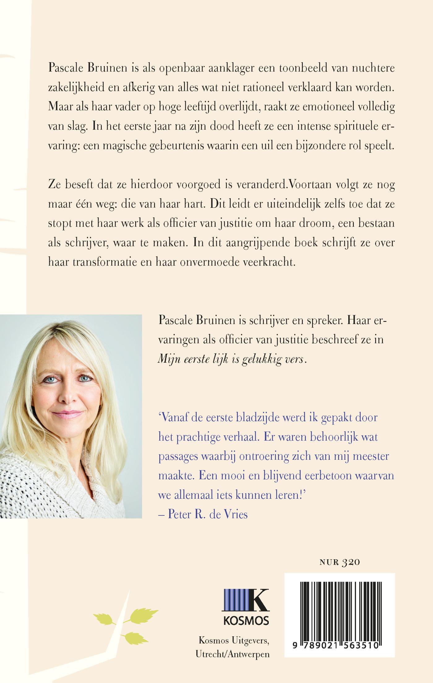 Achterkant van Het jaar van de uil