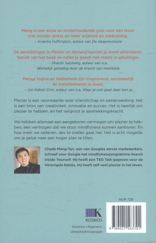 Achterkant van Plezier on demand