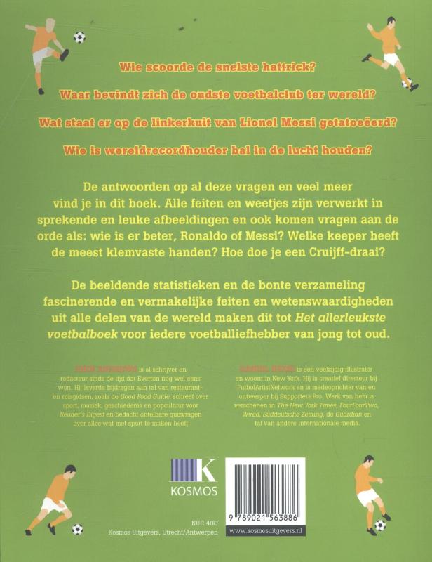 Achterkant van Het allerleukste voetbalboek