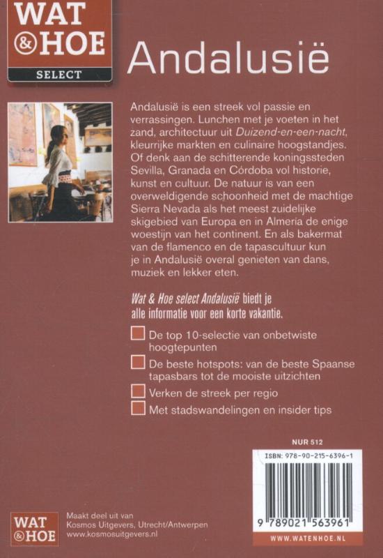 Achterkant van Andalusië