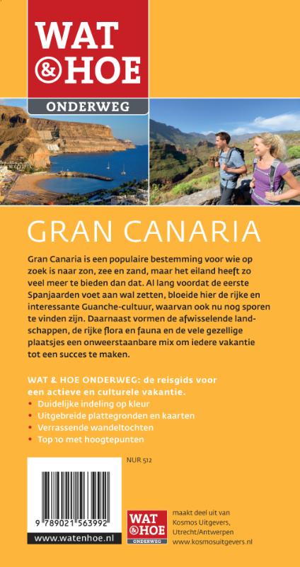 Achterkant van Gran Canaria