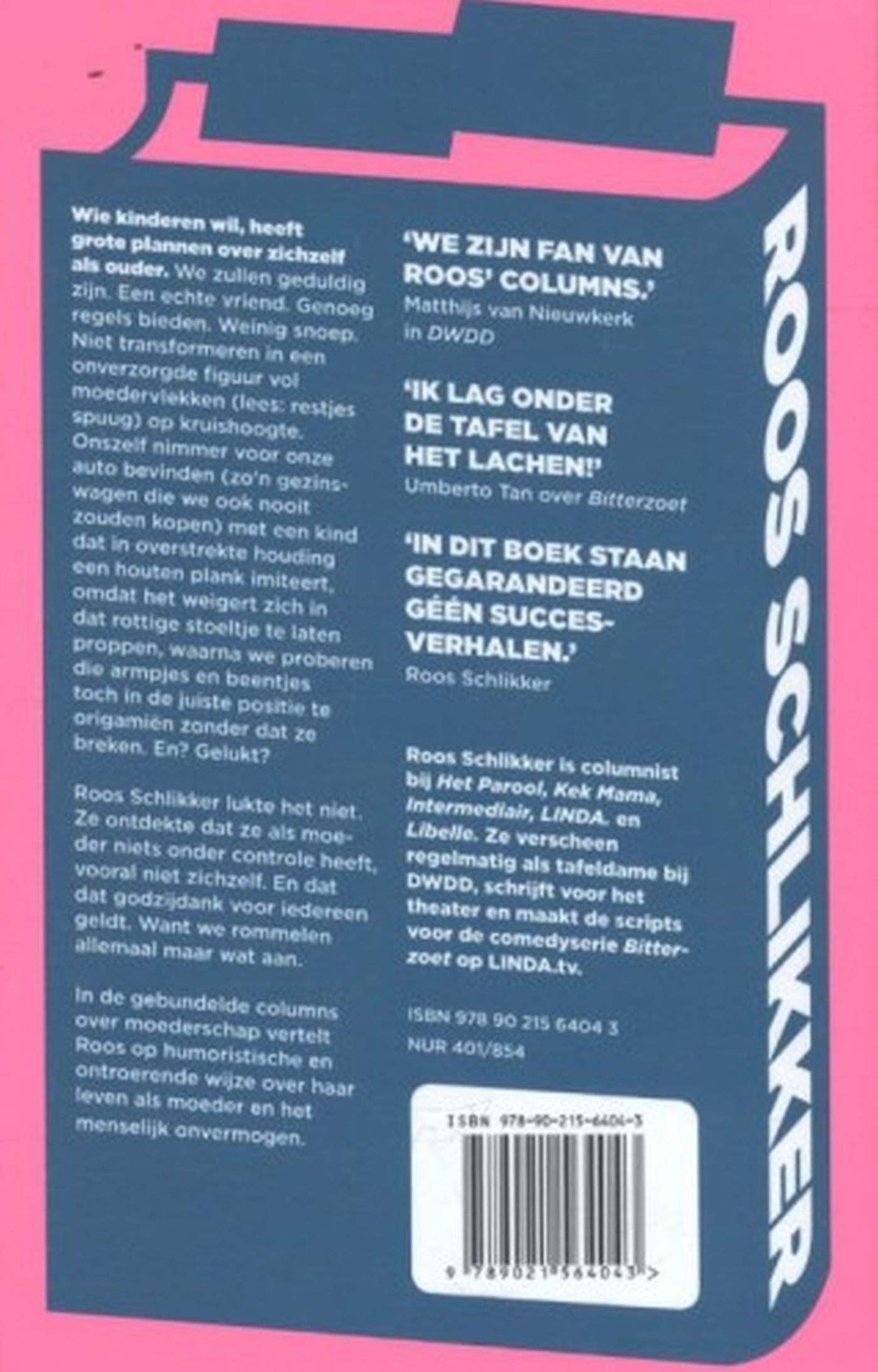 Achterkant van We rommelen maar wat aan