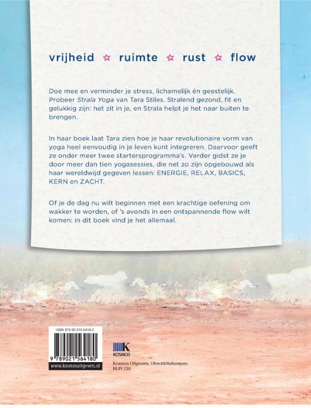 Achterkant van Strala Yoga
