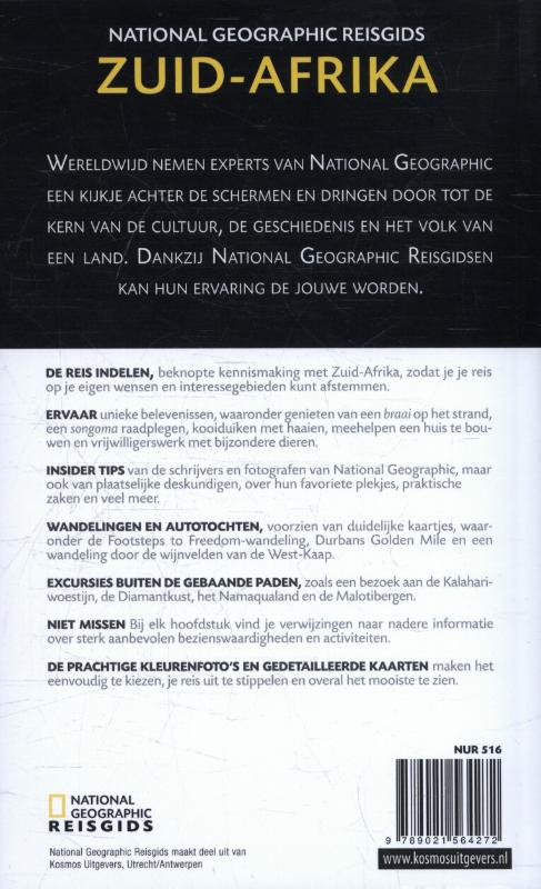 Achterkant van Zuid-Afrika