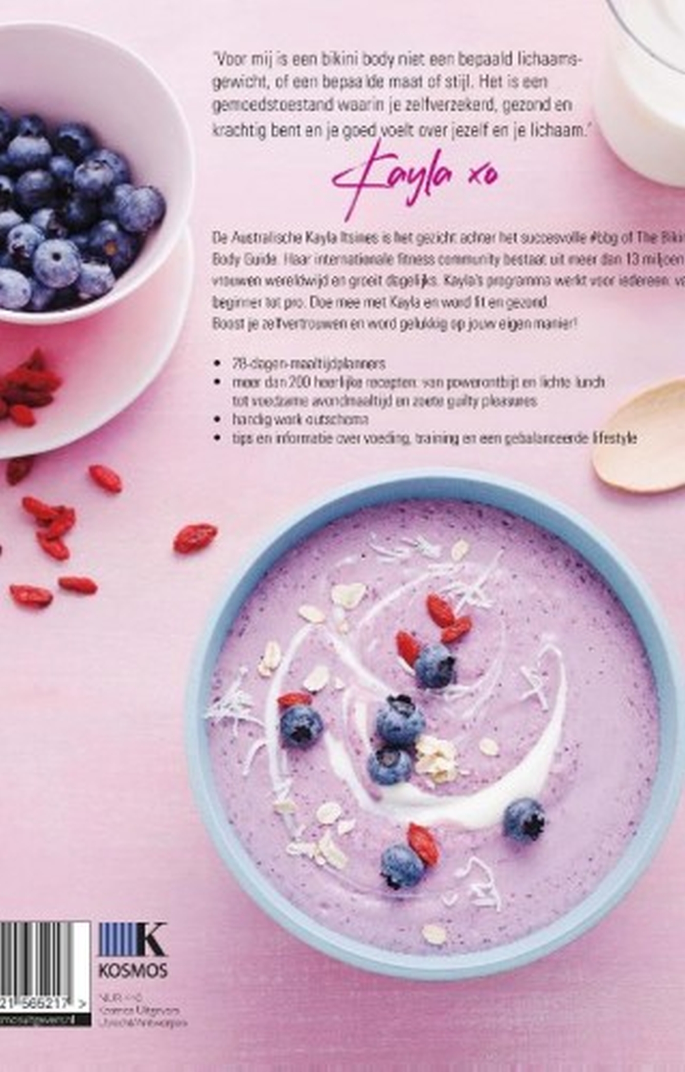 Achterkant van 28 dagen Bikini Body Guide