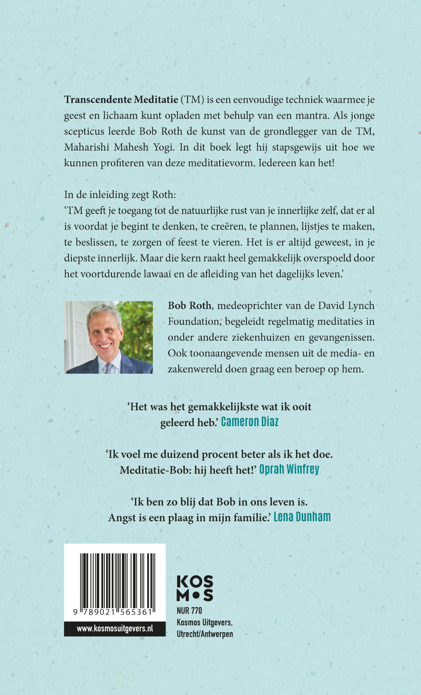Achterkant van De kracht van Transcendente Meditatie